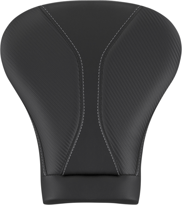 Dominator Pillion Pad - Touring - Black w/ Gray Stitching - FL '08-'25