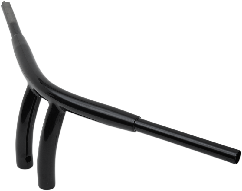 1-1/2" "Big" Buffalo Bar - Radius - 8" - Gloss Black