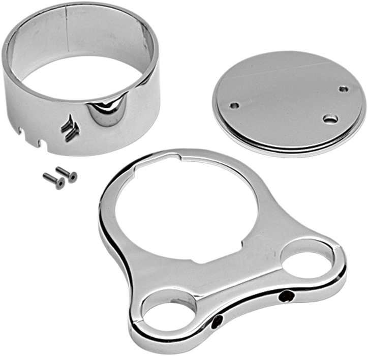 1.25" T-Bar Single Gauge Mount - Chrome - For '00-'22 OEM Style Gauges