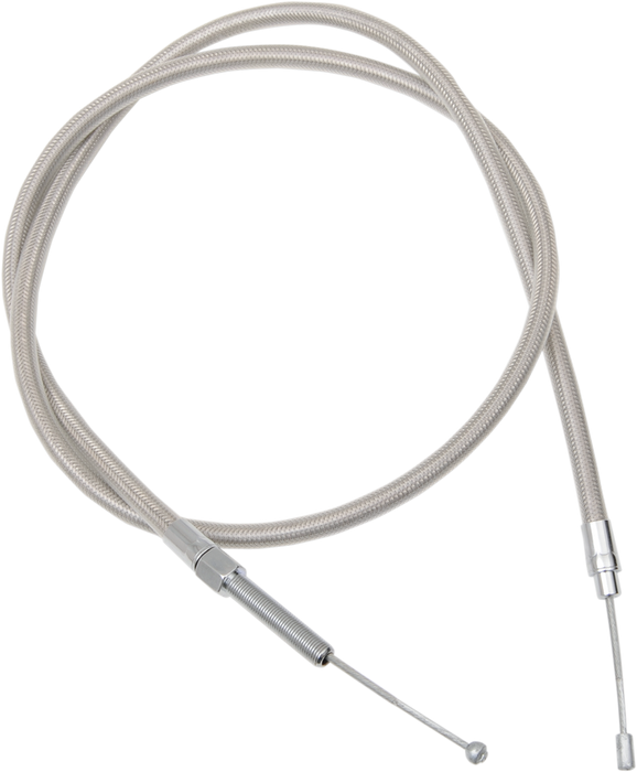 High-Efficiency Braided Stainless Steel Clutch Cable - 59-5/16"