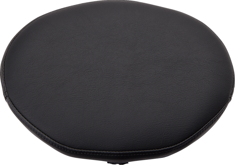 Oval Sissy Bar Pad - Smooth - Black - FL '99-'22
