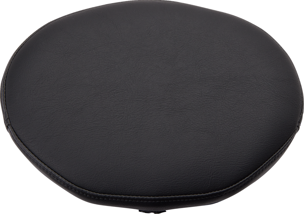 Oval Sissy Bar Pad - Smooth - Black - FL '99-'22