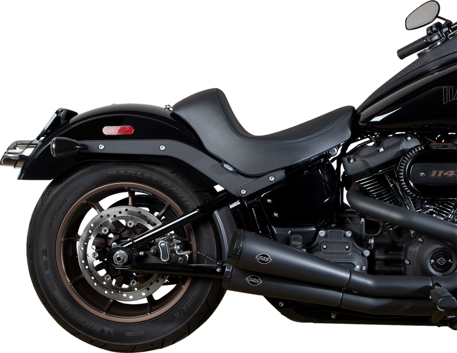 Solo Seat - Black - Smooth - FL/FX '18-'23