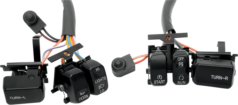 Handlebar Switch Kit - Black