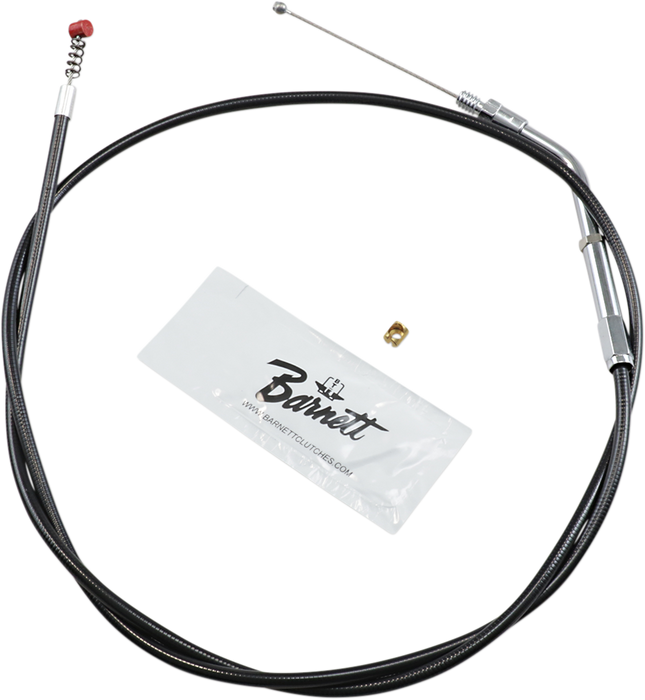 Black Vinyl Idle Cable - +6" Size - 39" Length