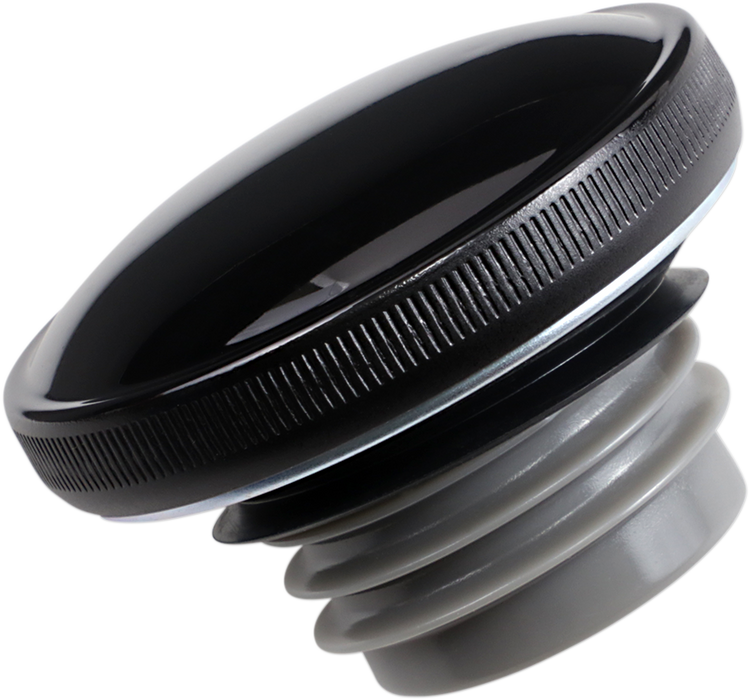 Screw-In Gas Cap - Vented - Gloss Black