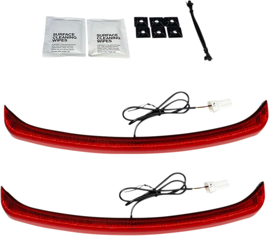 LED Fender LIght - Red Lens - Tri Glide — Ramjet Racing