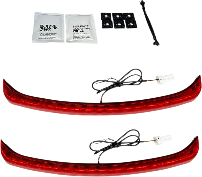 LED Fender LIght - Red Lens - Tri Glide