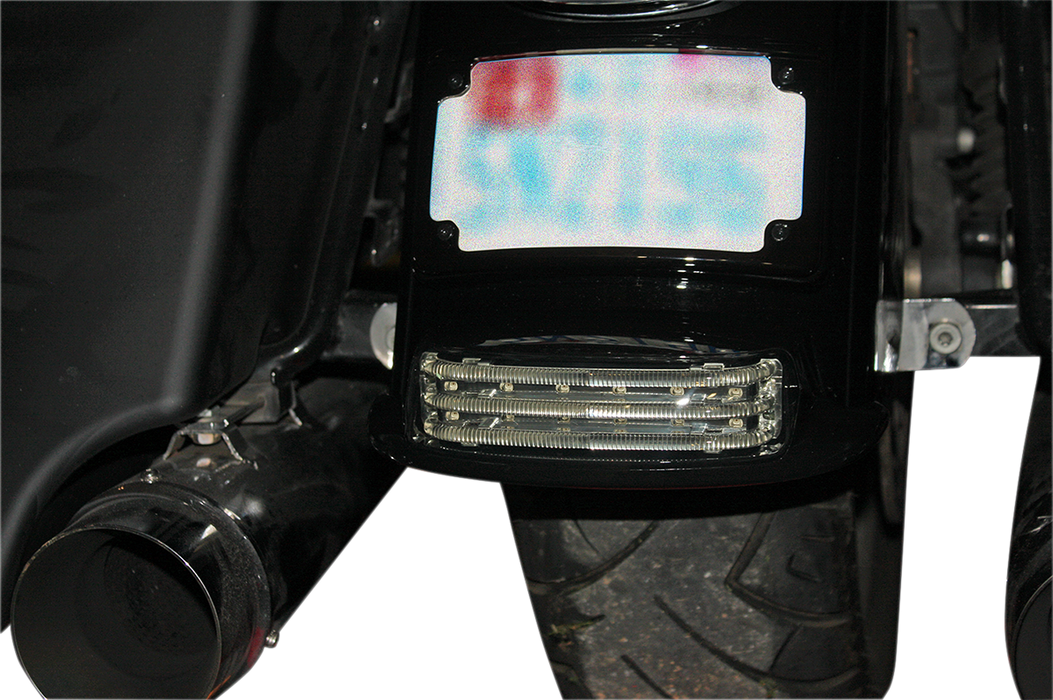 Fender Tip Light - LED - Smoke Lens - Black