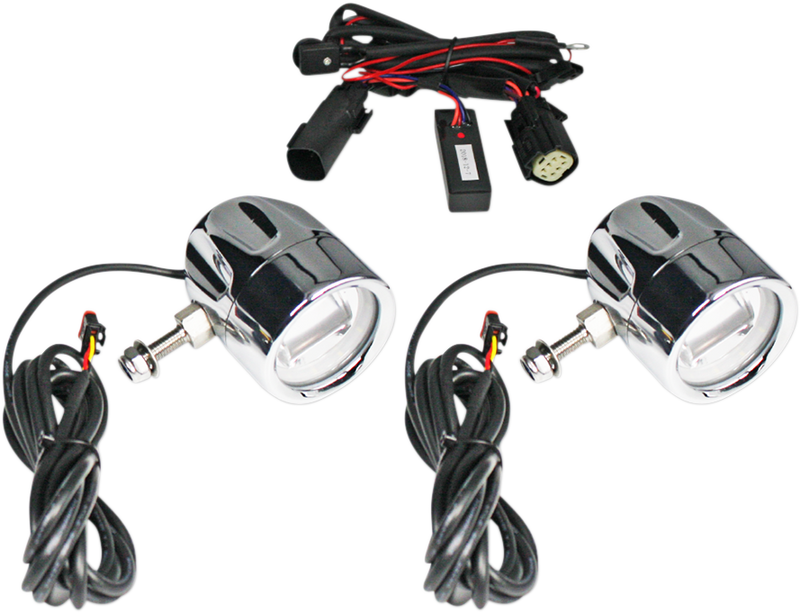 Fog Light - Chrome - Clear Lens
