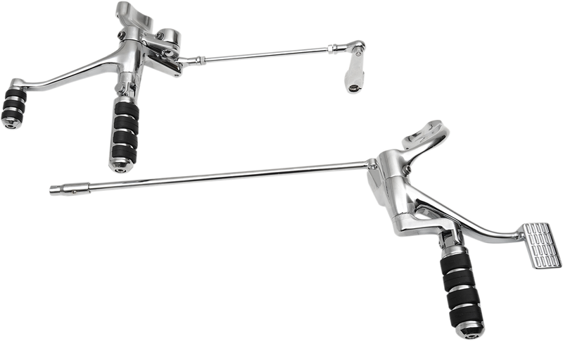Forward Control - 2" Extended - Chrome - XL