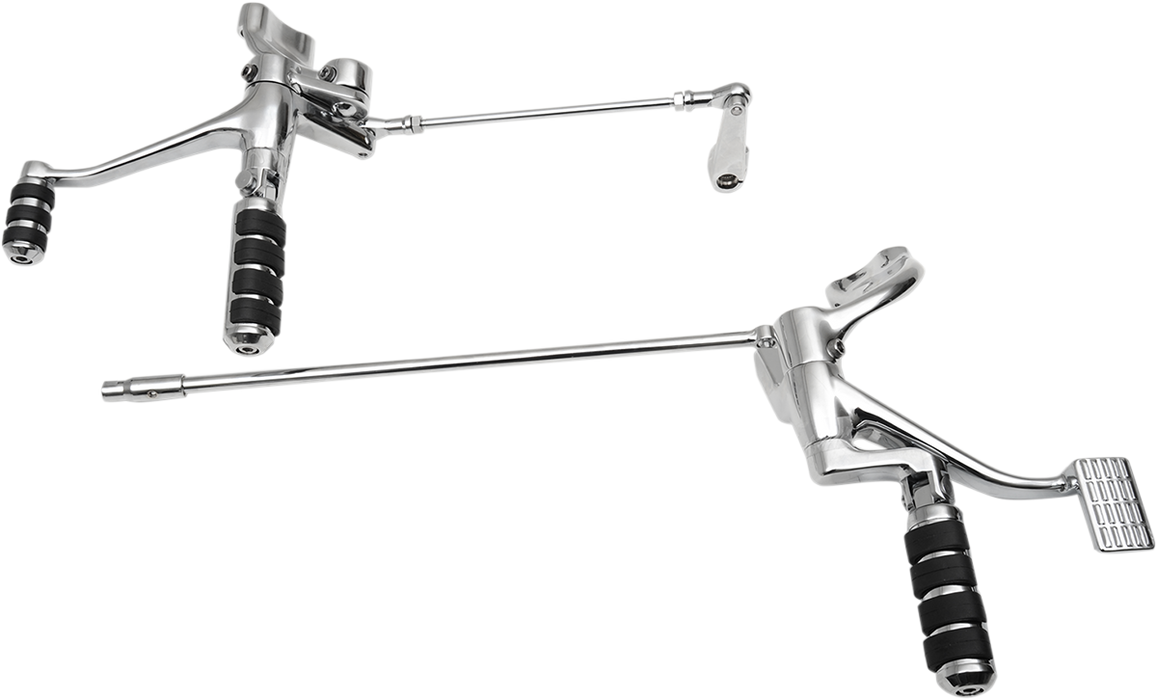 Forward Control - 2" Extended - Chrome - XL