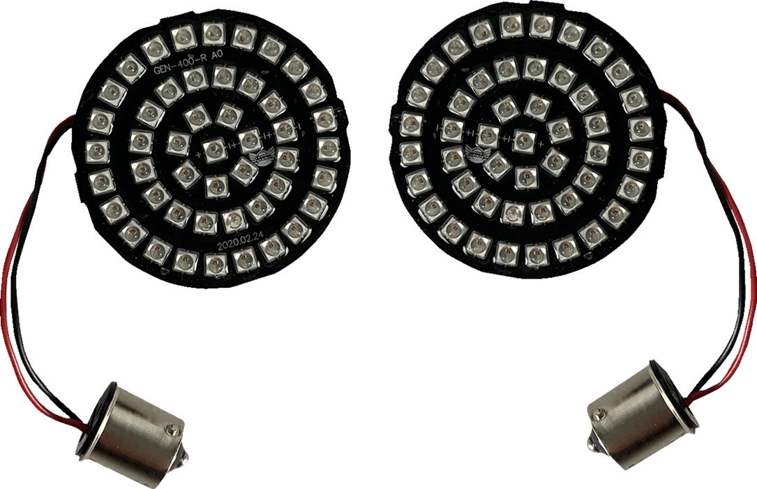 Turn Signal Insert - LED - Red - 1156