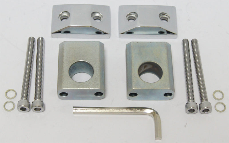 FXR AXLE ADJUSTERS - CHROME