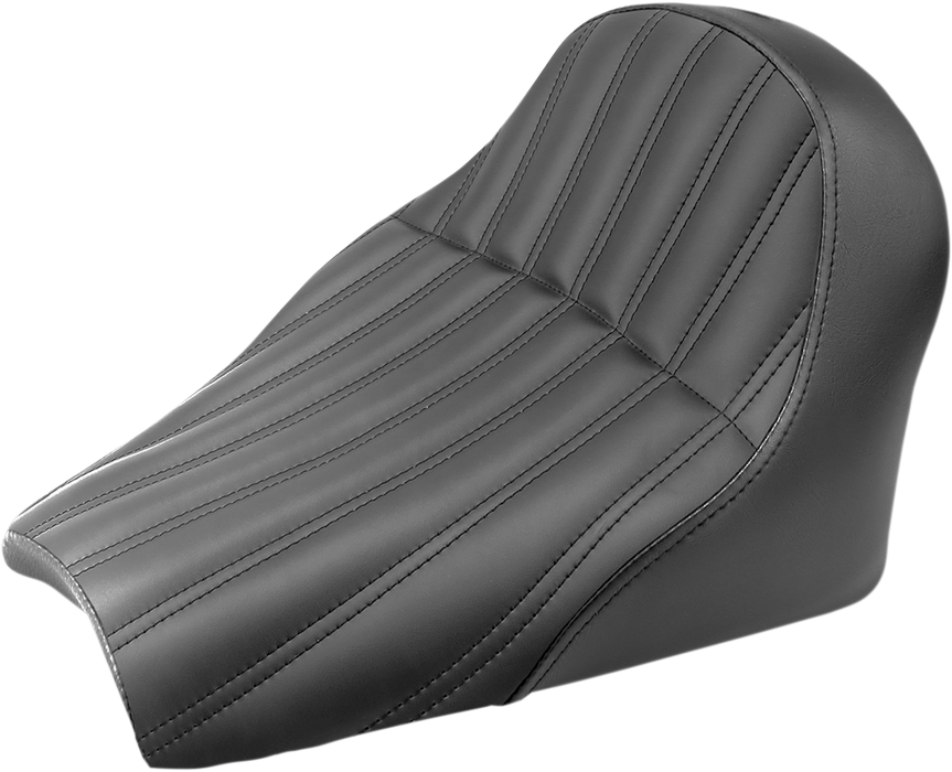 Knuckle Solo Seat - Black - Scout Bobber
