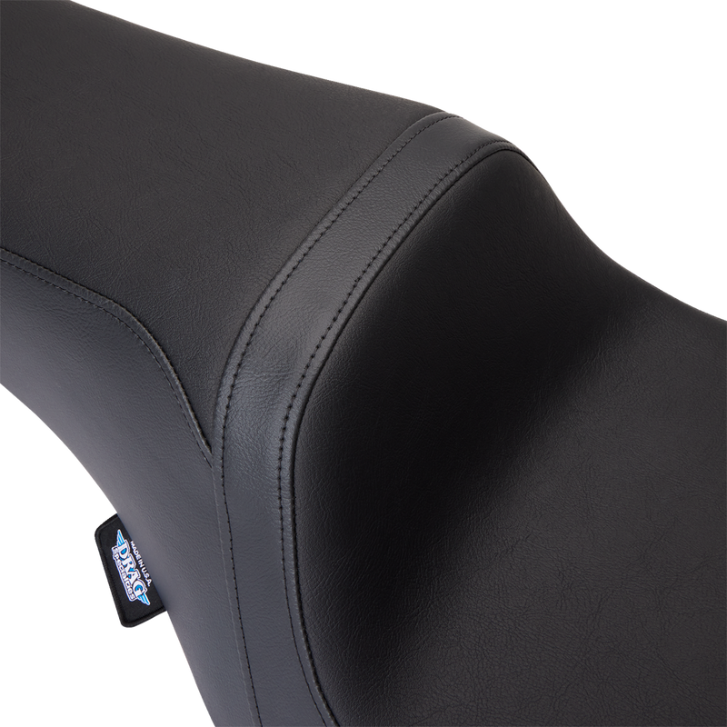 Predator 1Up Seat - Vinyl - Black - Smooth - FLH '08-'23