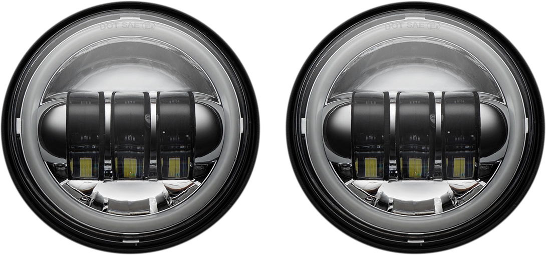 4-1/2" Passing Lamps - Chrome