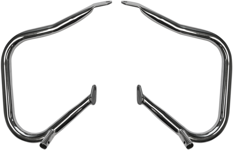 Rear Saddlebag Bars - Chrome - Touring
