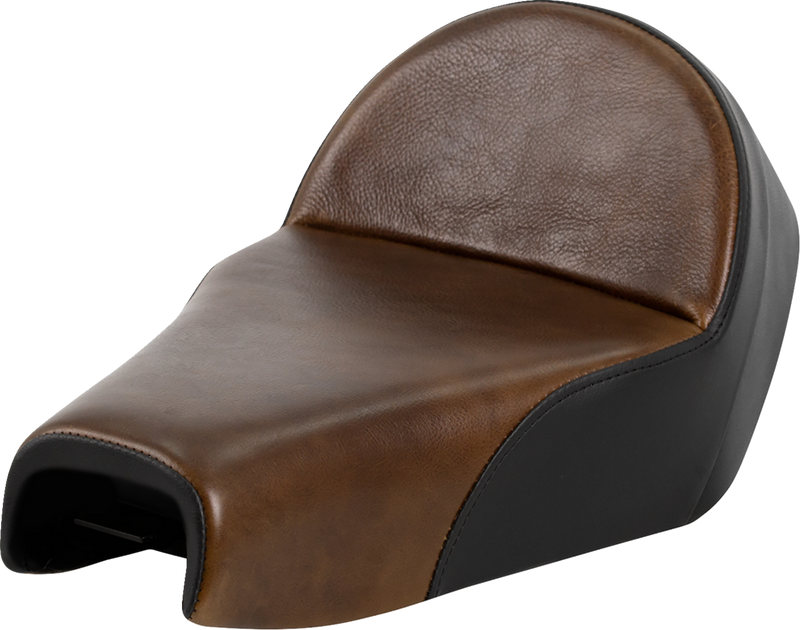 Lariat Solo Seat - Distressed Leather - 4.5 Gal Tank - XL '04-'22