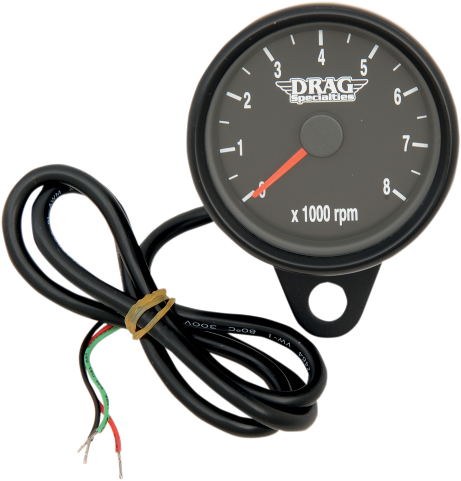 Mini Electronic Tachometer - Black - Backlit LED Black Face - 2.4 ...