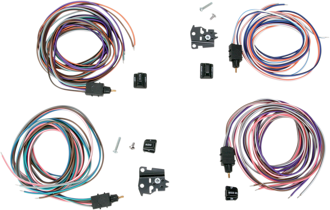 Handlebar Switch Kit - Radio/Cruise - Black