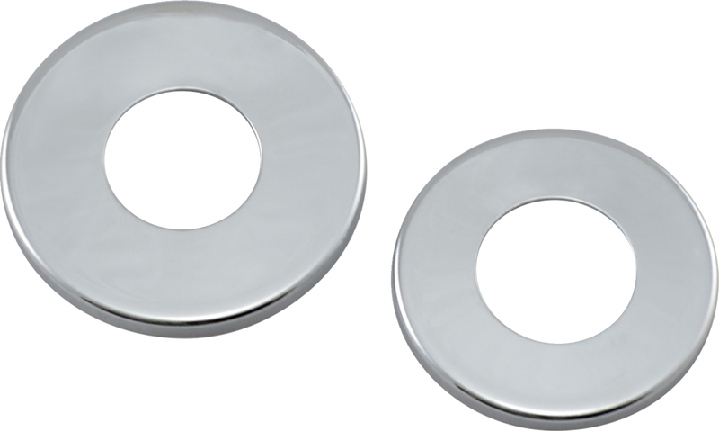 Fork Stem Dust Covers - Chrome