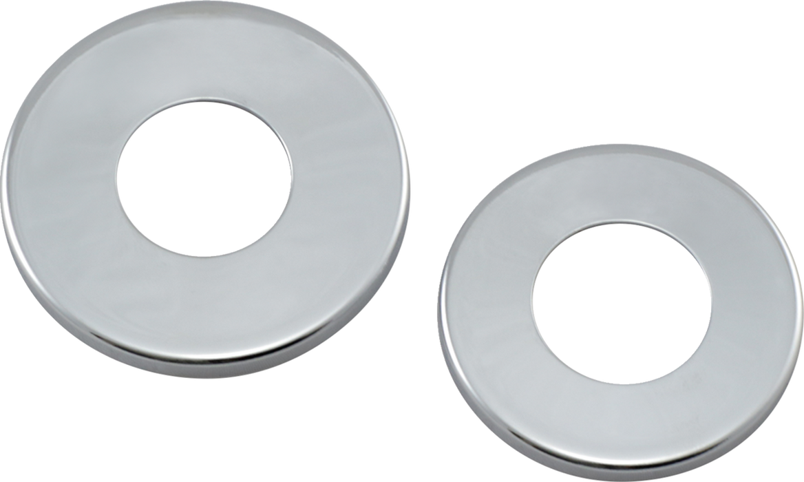 Fork Stem Dust Covers - Chrome