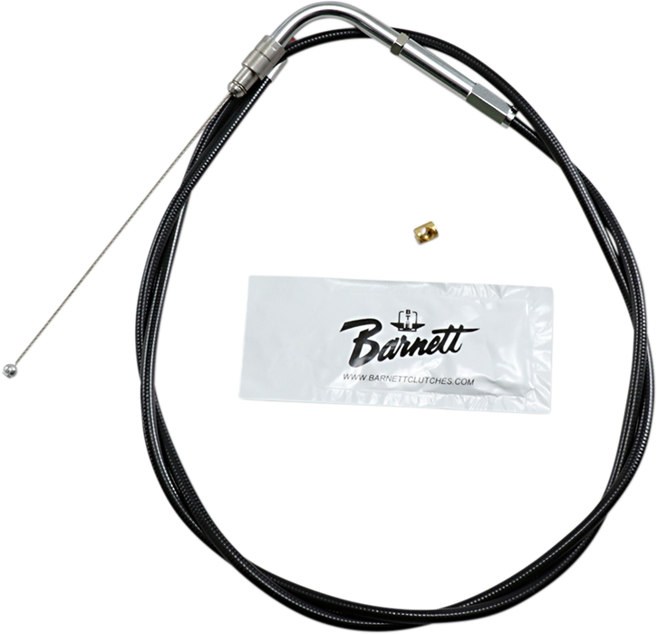 Black Vinyl Throttle Cable - 40-1/2" Length