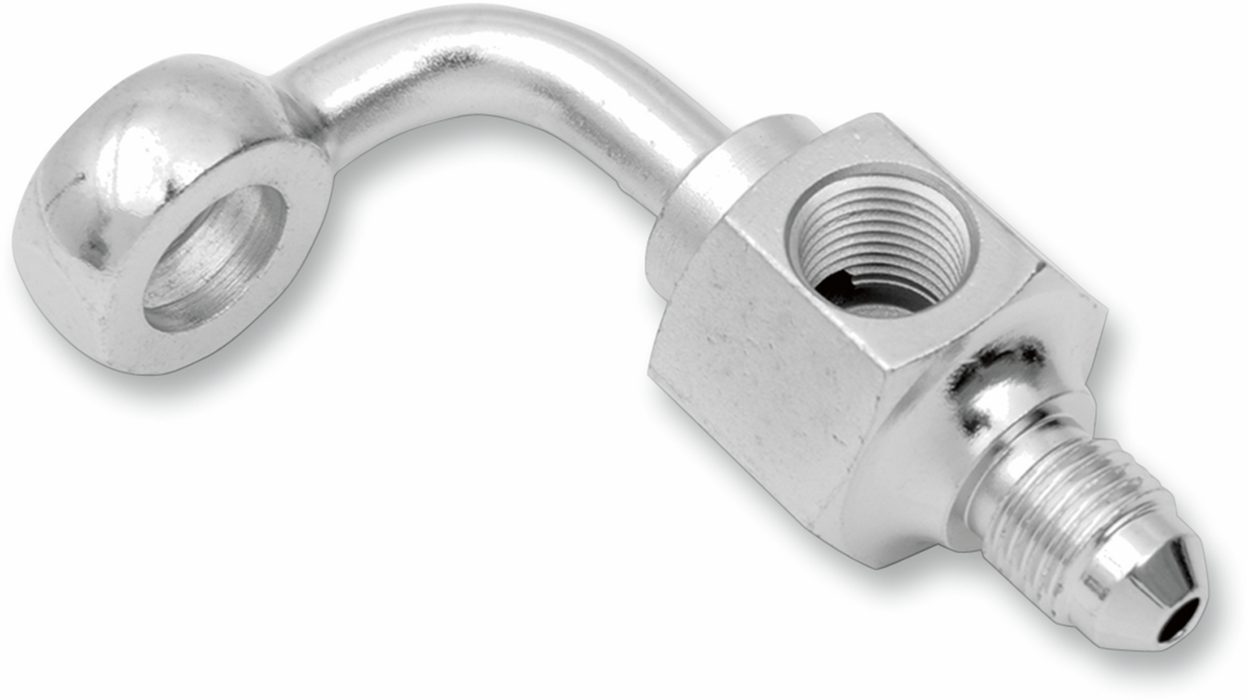 Banjo Fitting - 3/8" x AN3 - 90Â° - Short
