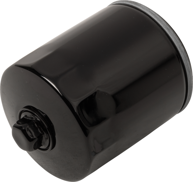 Oil Filter with Nut - Black - V-Rod