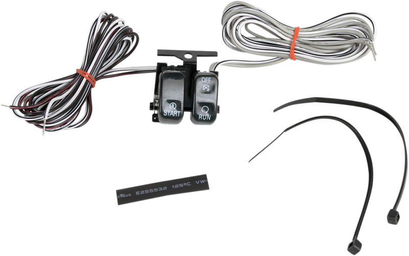 Handlebar Switch Kit - Start/Stop - Black