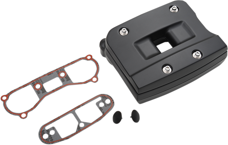 Rocker Box - Black - Evo Big Twin