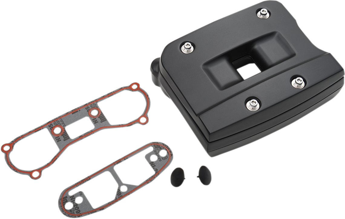 Rocker Box - Black - Evo Big Twin — Ramjet Racing