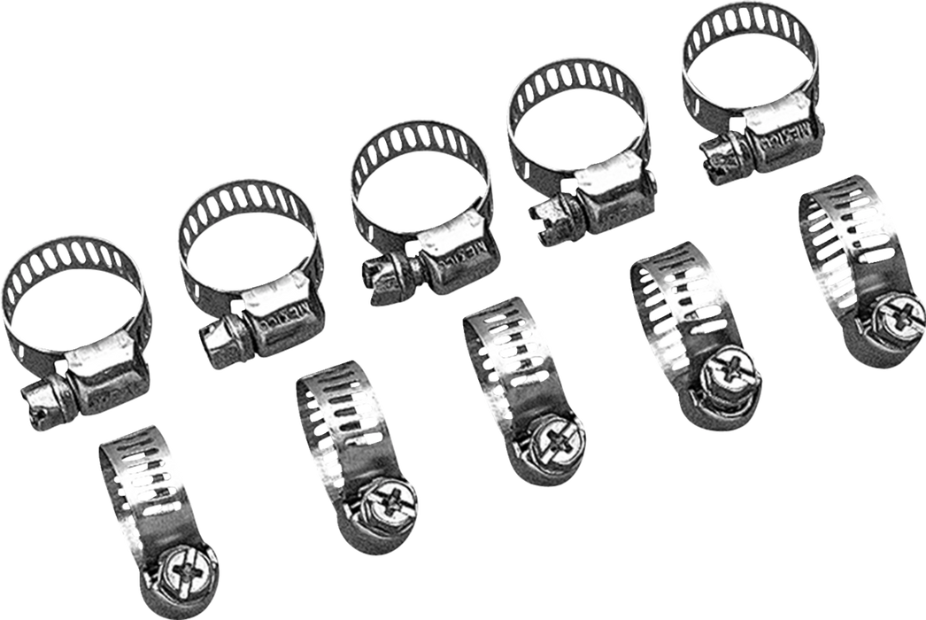 Mini Clamp - Stainless Steel - 10-Pack