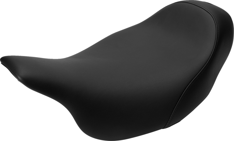 S3 Super Slammed Seat - Solo - Black - '08-'24 FLH/FLT