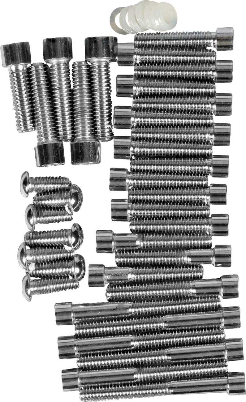 Bolt Kit - Cam/Primary/Transmission Cover - Socket-Head - Softail