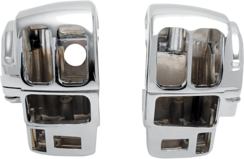 Handlebar Switch Housing Kit - Cruise - Chrome