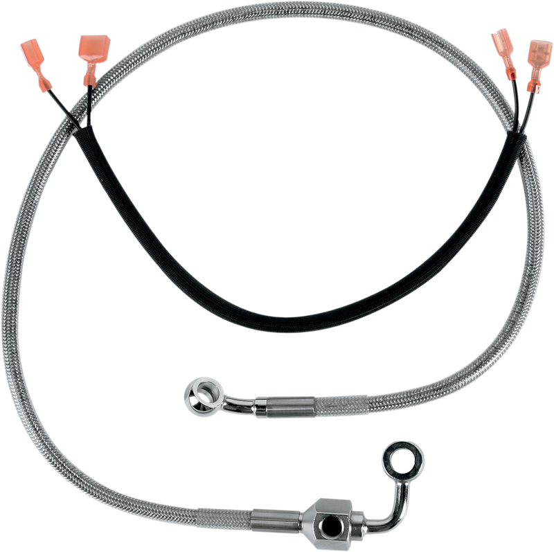 Brake Line - Rear - Stainless Steel