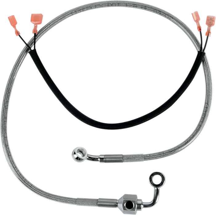 Brake Line - Rear - Stainless Steel
