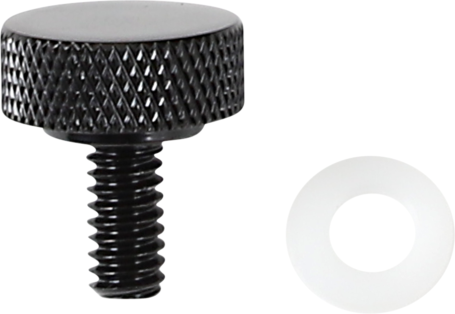 Seat Knob - Smooth - Black - 1/4"-20