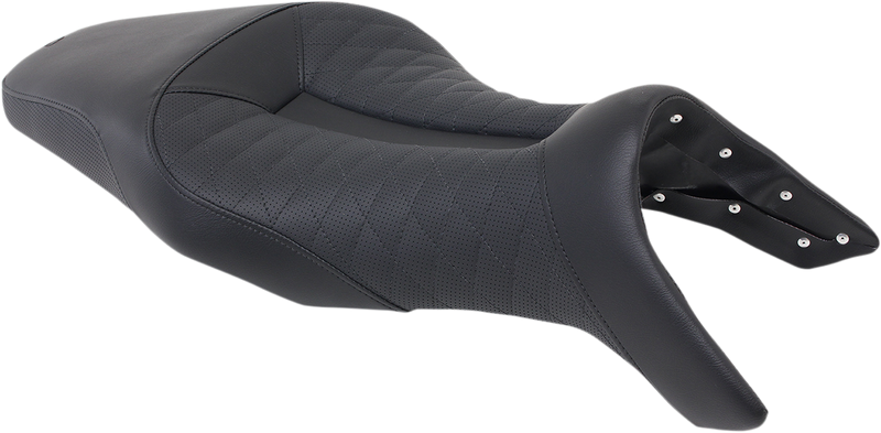 Track Seat - Lattice Stitch - Black - FZ09 '14-'19