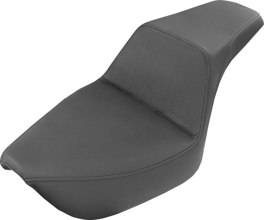 Step-Up Seat - Gripper - Black - FLHR/FLHX