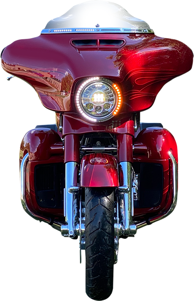 Trim Ring - Standard Turn Signal - Chrome