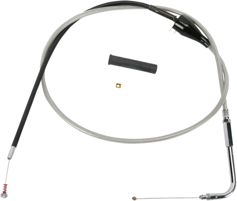 Stainless Braided Idle Cable - Cruise - 48"