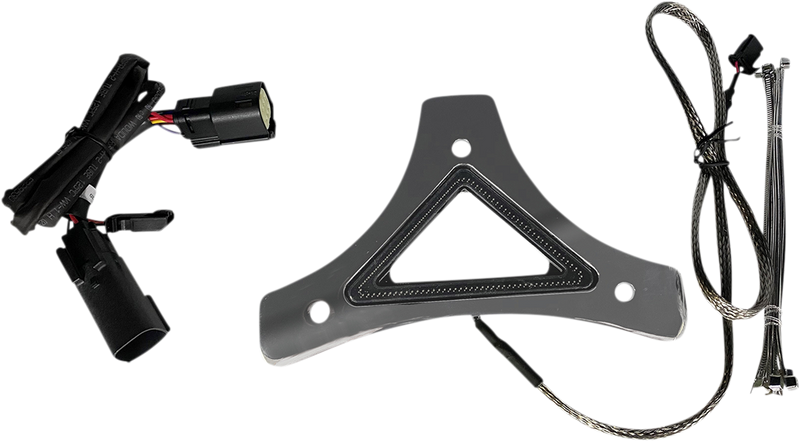 LED Backrest Light - Run/Brake - Chrome
