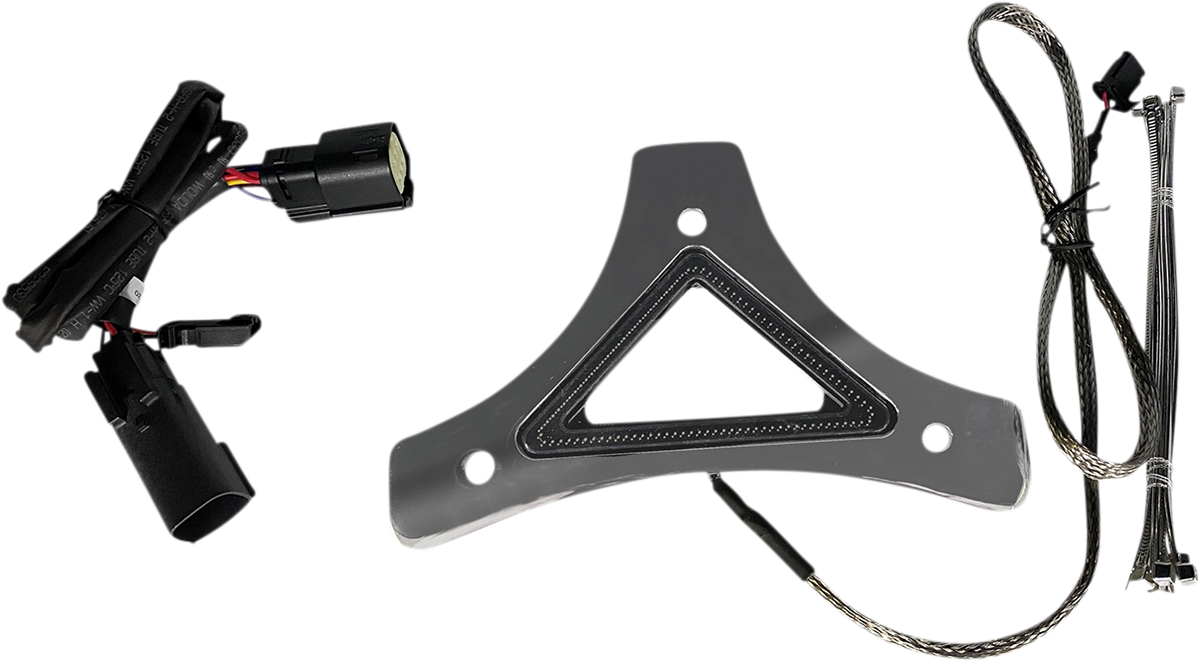 LED Backrest Light - Run/Brake - Chrome