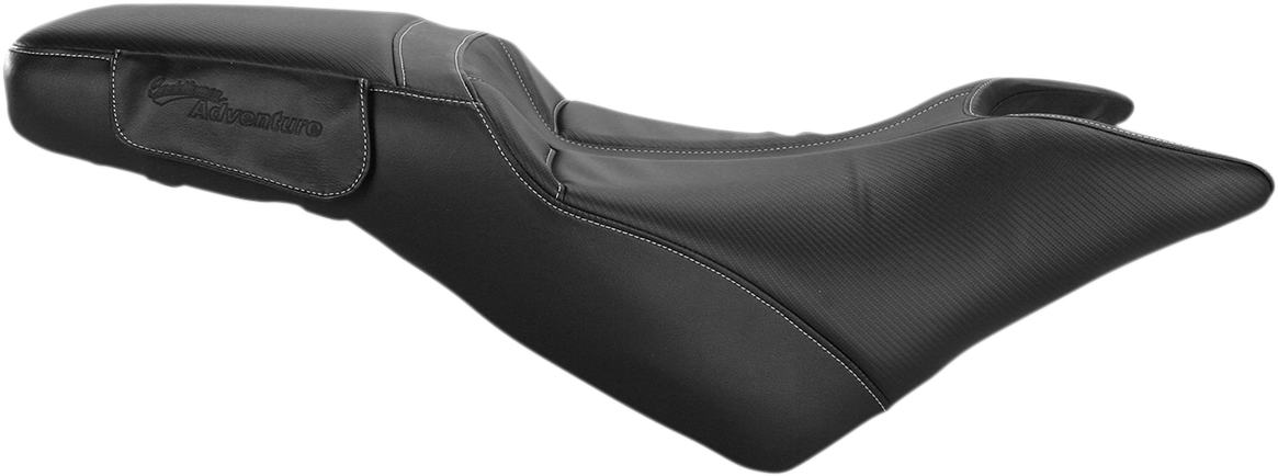 Adventure Tour Seat - One-Piece - Low - Stitched - Black - KLR 650