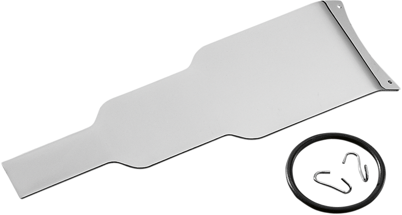 Dash Panel for Fat Bob-Style Tank - Chrome