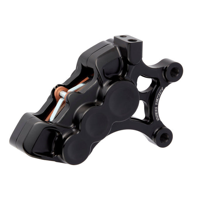 6-Piston Differential Bore Brake Calipers, 14" Black