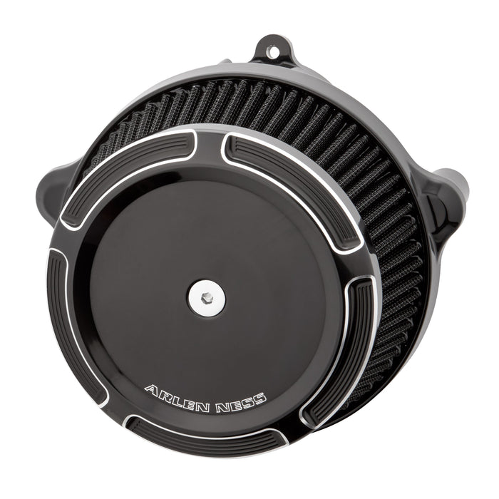 Beveled Stage 1 Big Sucker® for 24-up Touring / 25 Softail Black